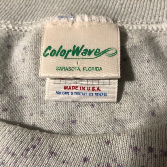 Color Wave | Mens Tropical Tee Shirt | Floral - Picture 3 of 8